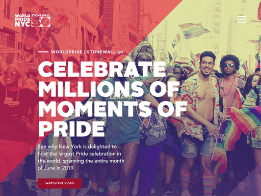 NYC Pride 2019 | WorldPride NYC | Stonewall50