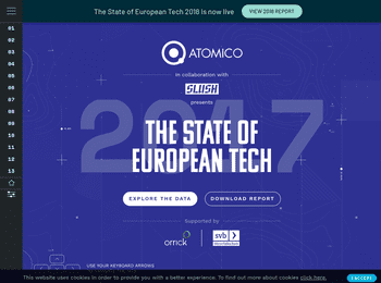 Screenshot of The State of European Tech